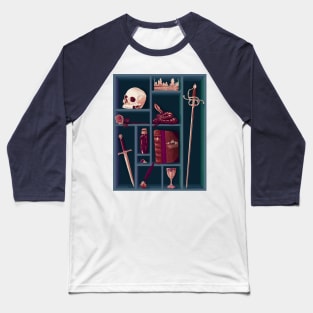 Shakespeare's Curio Cabinet Baseball T-Shirt